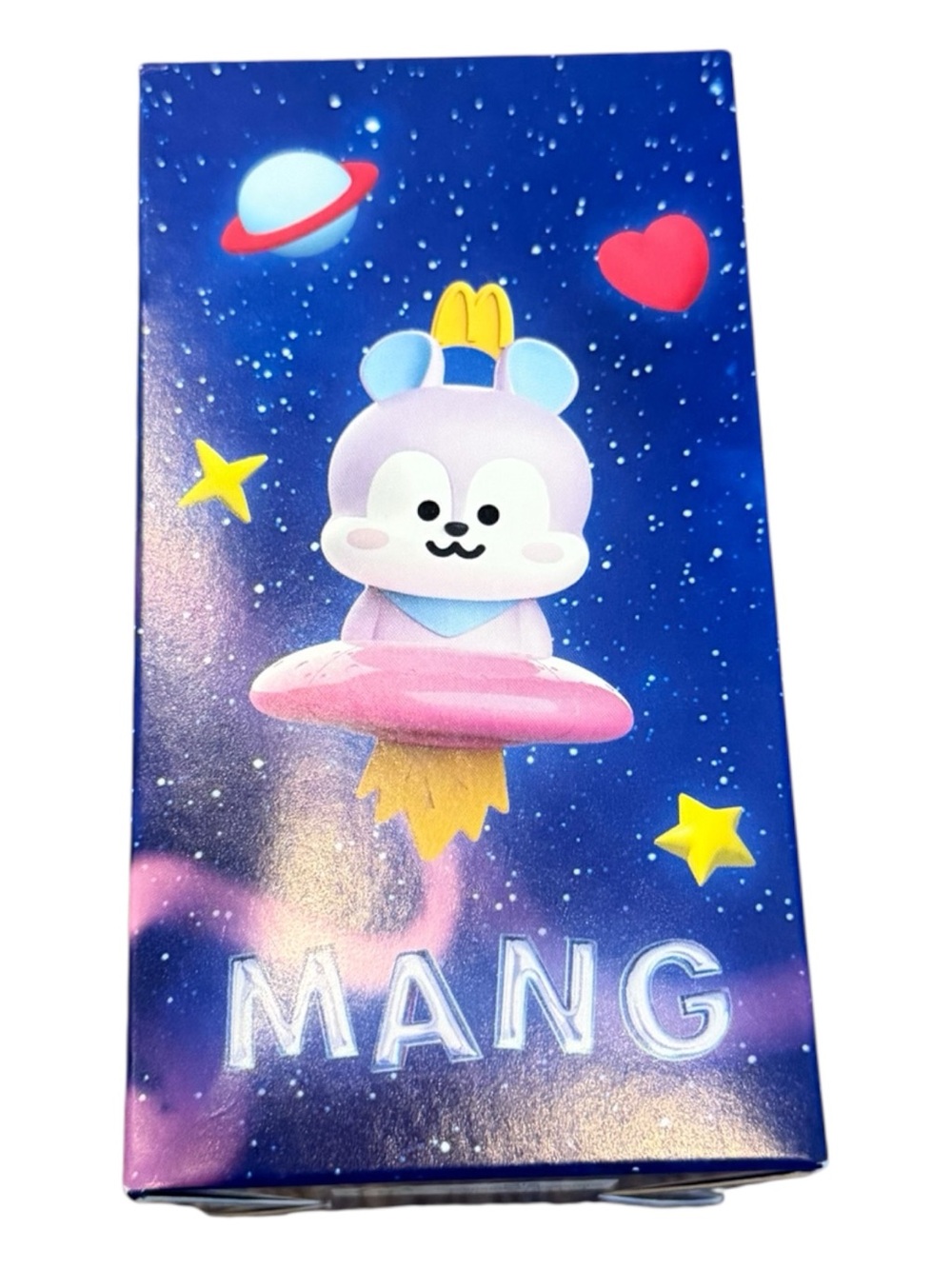 McDonald's BT21 mang - Blue Purple Pink Space Character Design